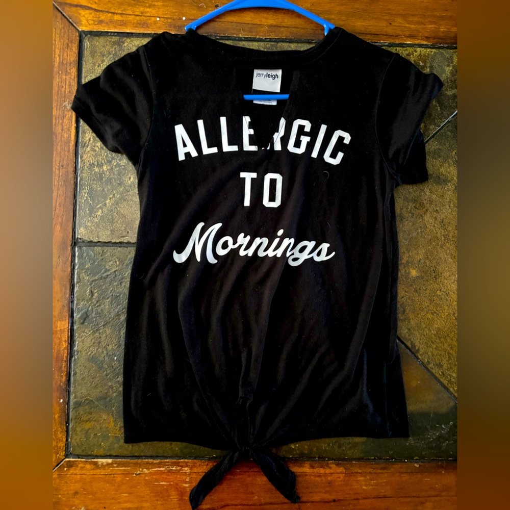 Jerryleigh “Allergic to mornings” Women’s top